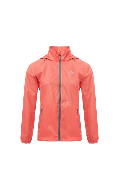 Mac in a Sac Origin Unisex Waterproof Packaway Jacket Coral