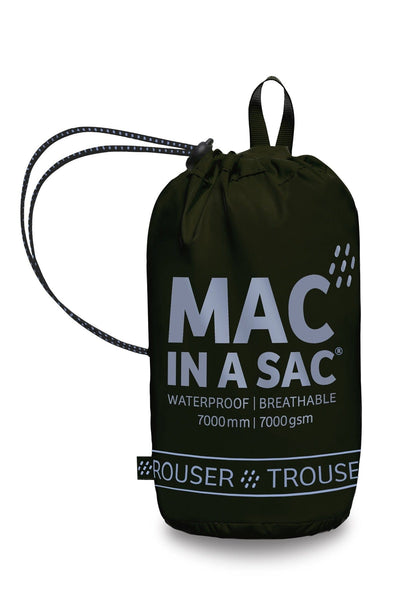 Mac in a Sac Overtrousers Black Bag ('Sac')