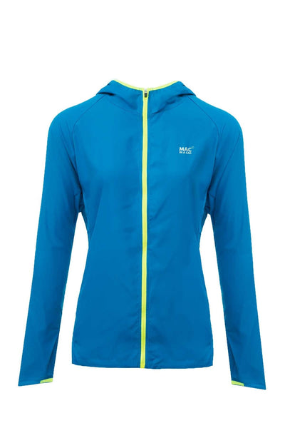 Mac in a Sac ULTRA Breathable Packable Running Jacket Blue