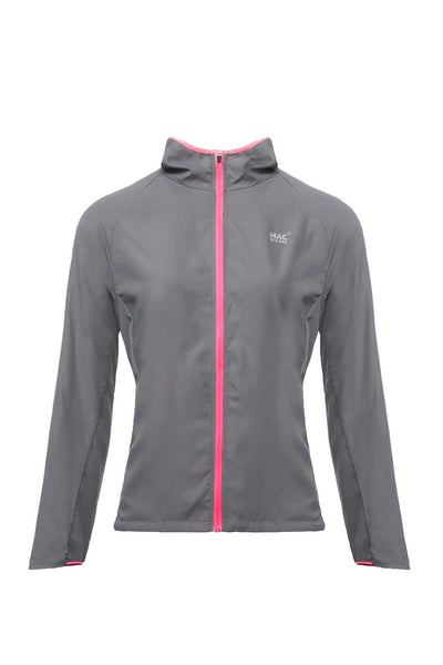 Mac in a Sac ULTRA Breathable Packable Running Jacket Grey