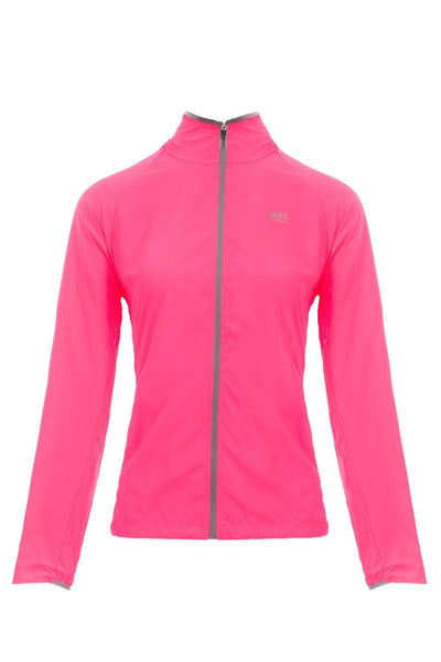 Mac in a Sac ULTRA Breathable Packable Running Jacket Neon Pink
