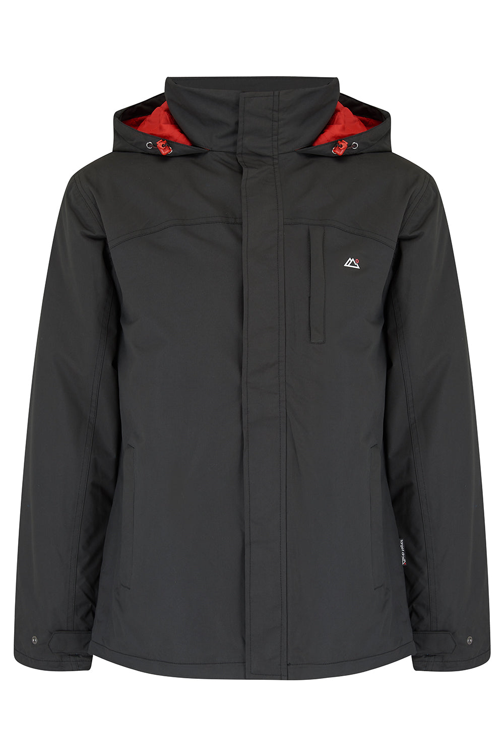 Black and red coat mens cheap