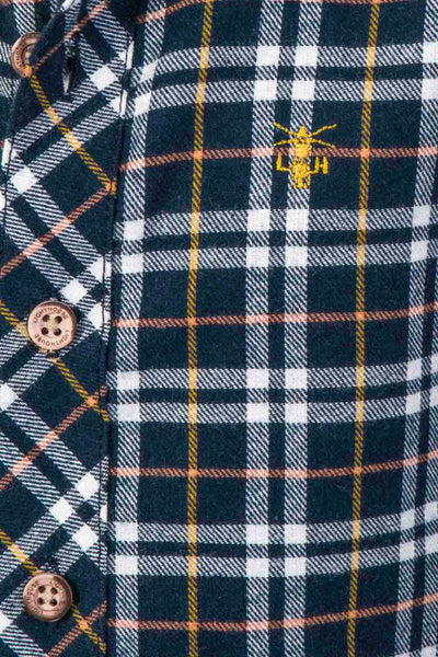 Elliot Boys Shirt - Eclipse Check