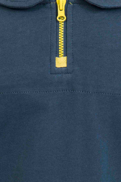 Emmie Jersey Top - Raindrop Appliqué