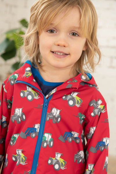 Ethan Jacket - Pillarbox Farm Print - Lighthouse