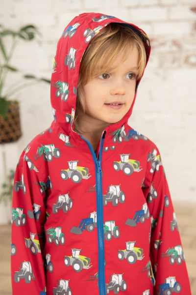 Ethan Jacket - Pillarbox Farm Print - Lighthouse