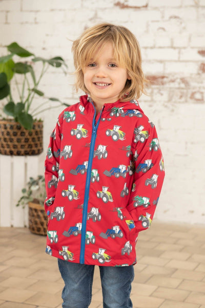 Ethan Jacket - Pillarbox Farm Print - Lighthouse