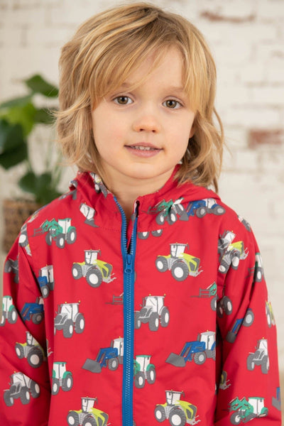 Ethan Jacket - Pillarbox Farm Print - Lighthouse