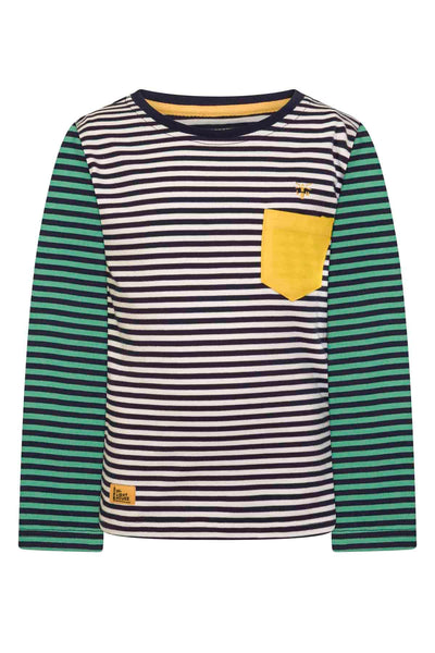 Oliver Boys Top - Eclipse Stripe