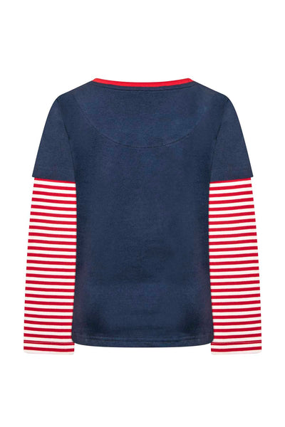 Oliver Boys Top - Rocket Appliqué