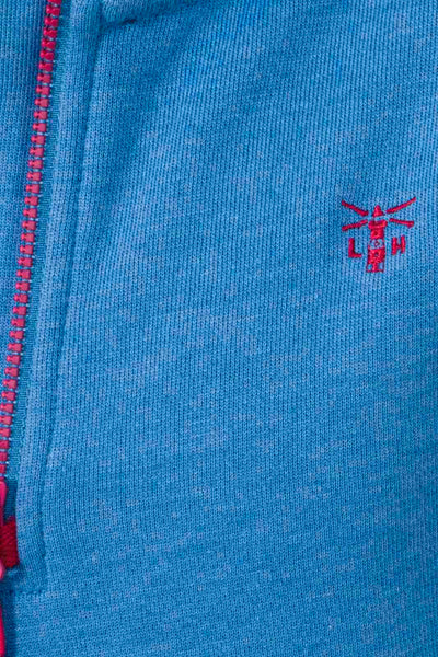 Robyn Girls Half Zip Jersey - Cornflower