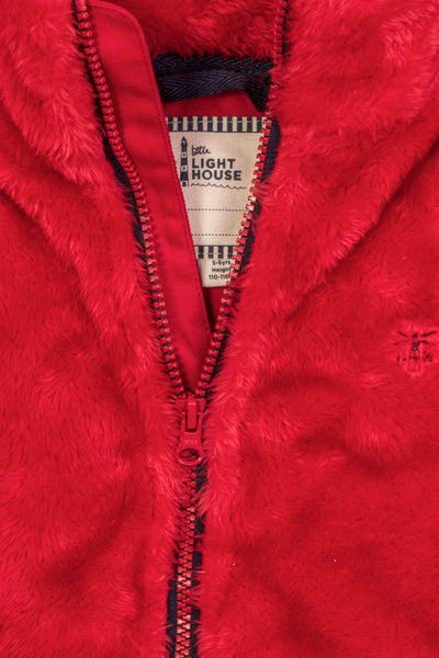 Ted Boys Fleece - Lava Red