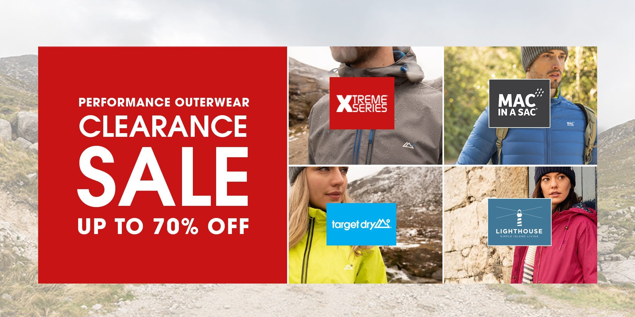 xtreme series, 40% off sale on technical outerwear
